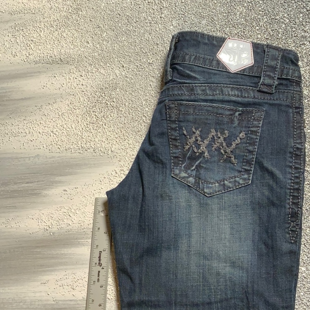 Tin Haul Dark Blue Women's Boot Cut Jeans - Picture 8 of 12